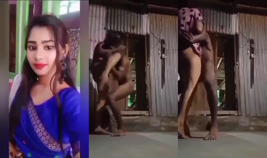 Newwed village boy stunning standing chudai with slim wife - SL Leaked