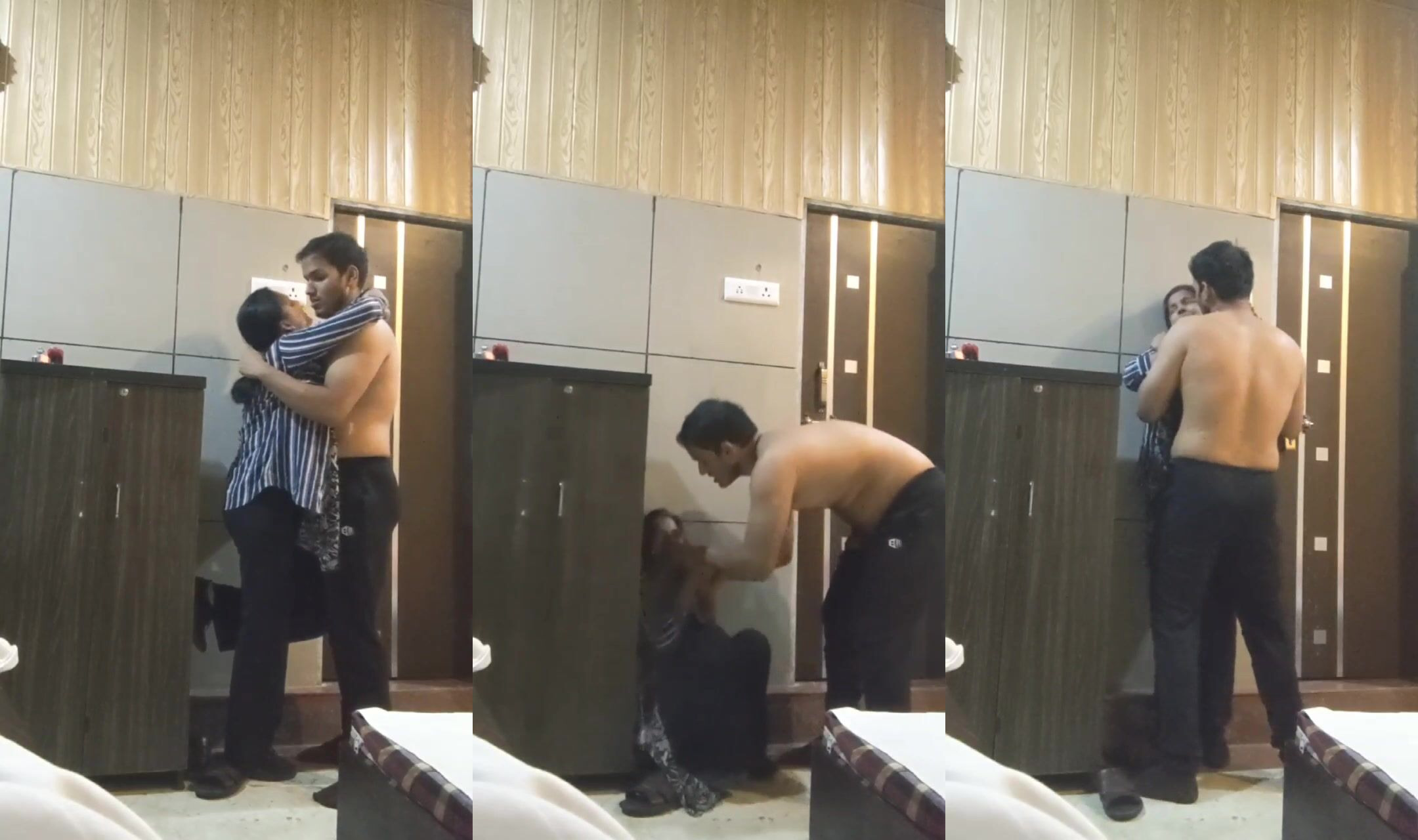 Noida chubby guy mouth fucking of innocent girlfriend in hotel room