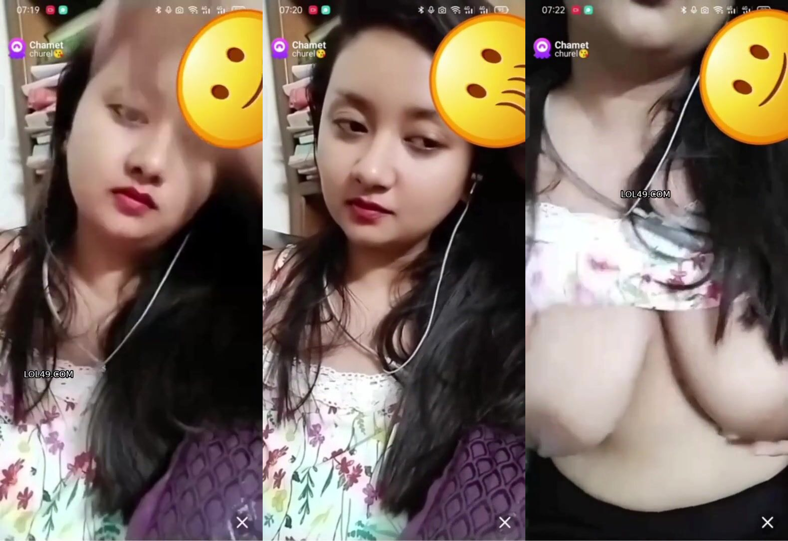 Northeast cute babe erotic big boobs show to naughty bf