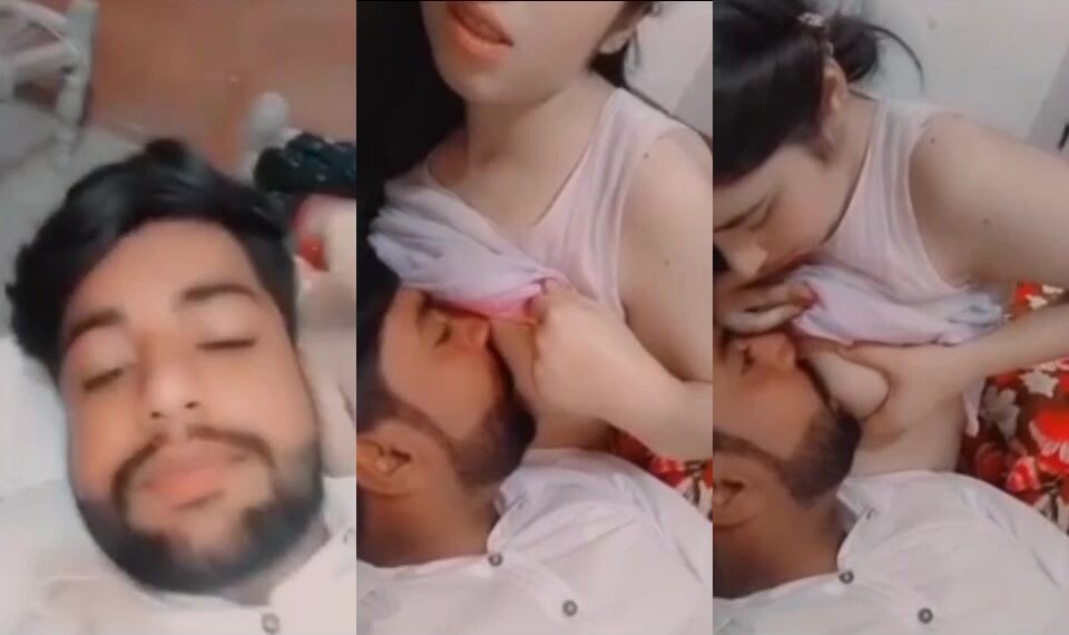 Pakistani brother sucking his sister's hot boobs TikTok XXX