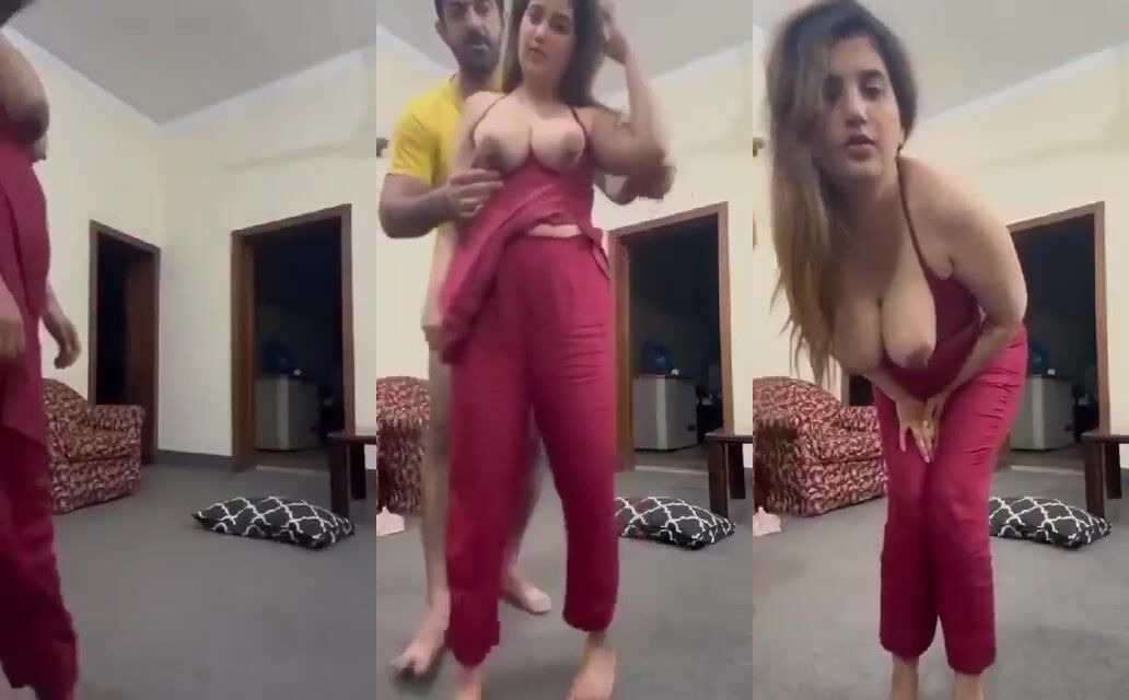 Pakistani couple from London erotic boobs teasing xxx mms