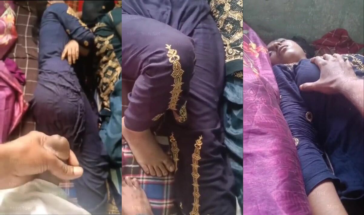 Pakistani Guy Pressing Sleeping Sister's Boobs & Masturbating - Watch Free
