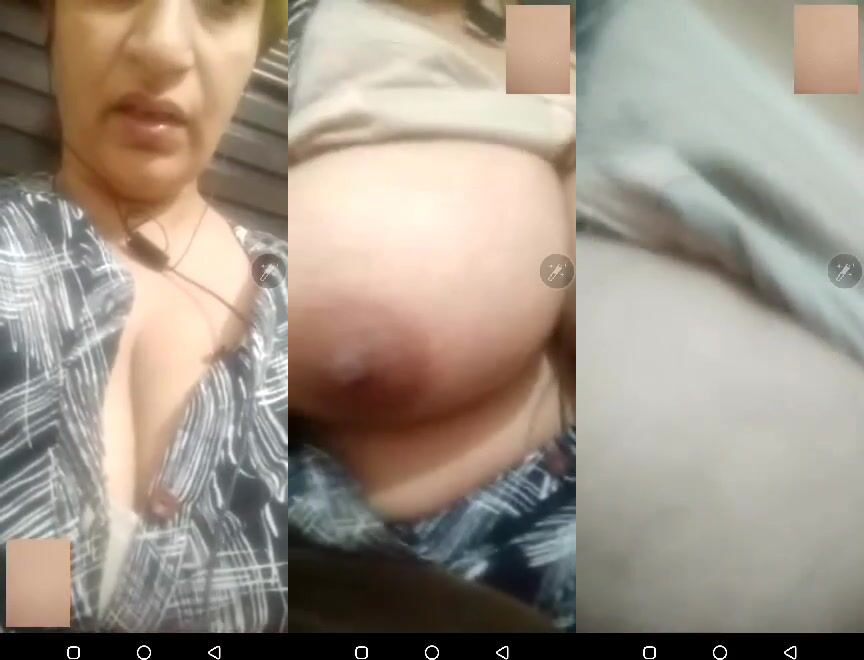 Pakistani mature aunty showing her tanker milky boobs on video call - Free Watch Online