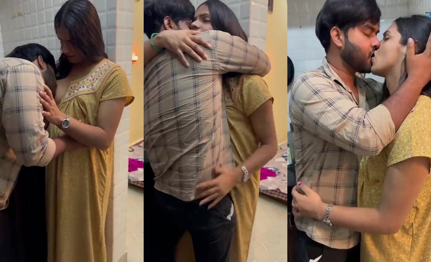 Plumber guy seduced home alone bhabhi and sucked her boobs romantically