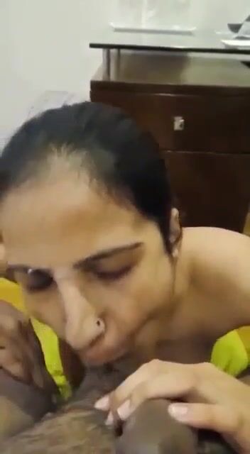 Punjabi milf bhabhi cum swallowing deepthroat to secret lover