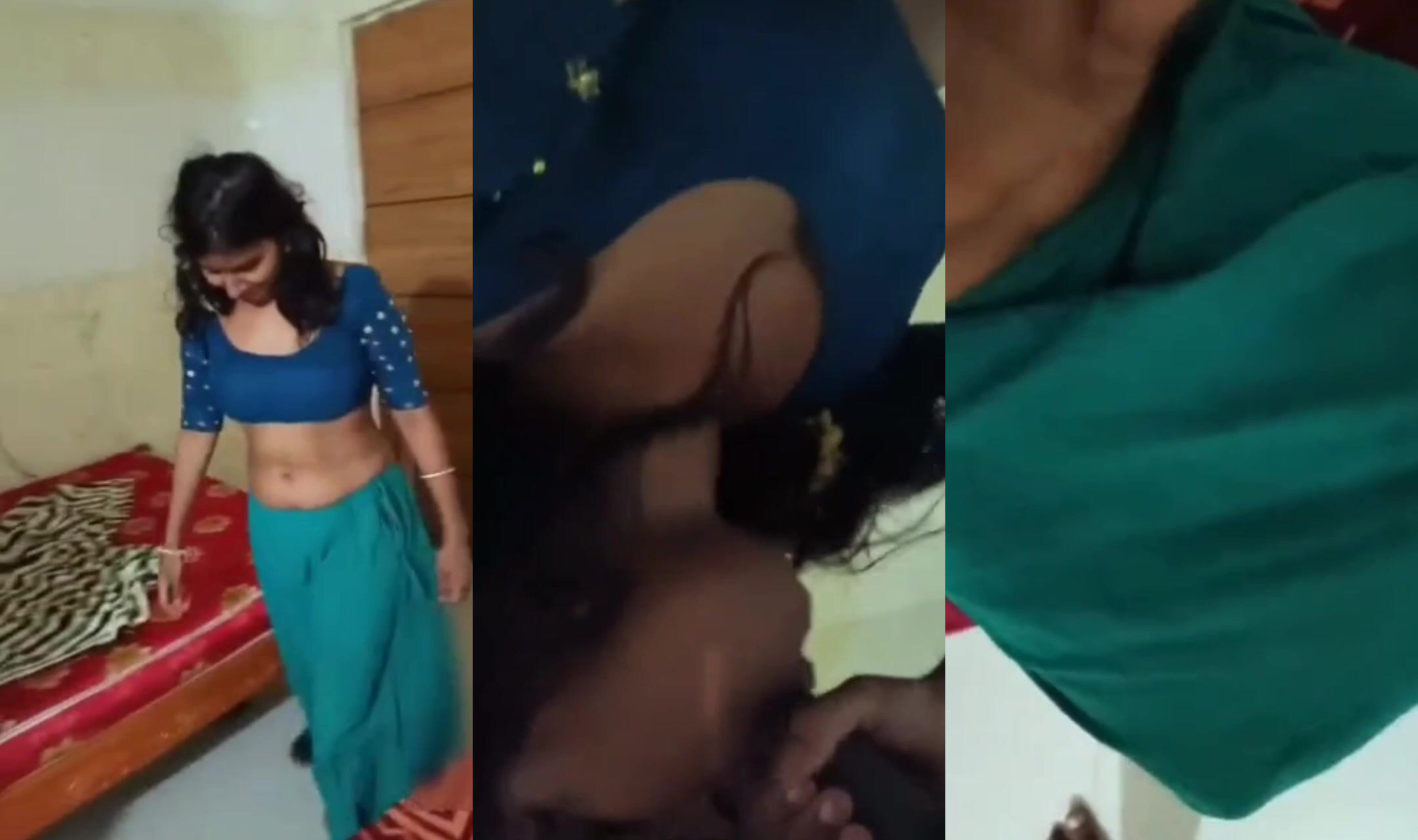 Shy Tamil housewife sucking hubby's brother's cock xxx mms