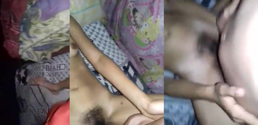 Skinny hot girl cheats with bf and gets fucking hard with cousin