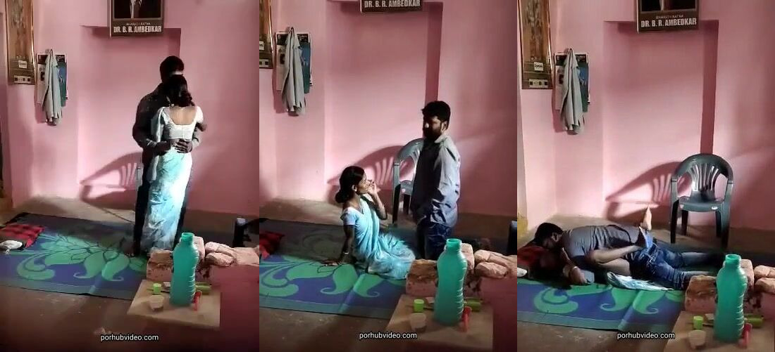 Slim Marathi bhabhi secret passionate sex with lusty sister-in-law's husband