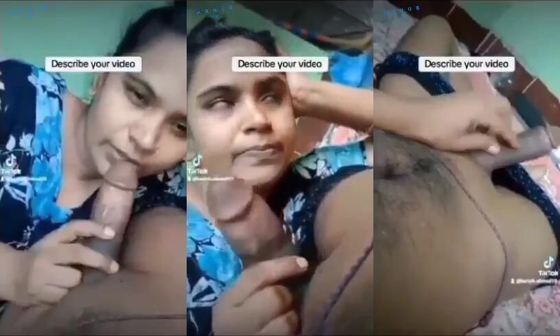 South Indian housewife spicy dick sucking TikTok video - Sex Video