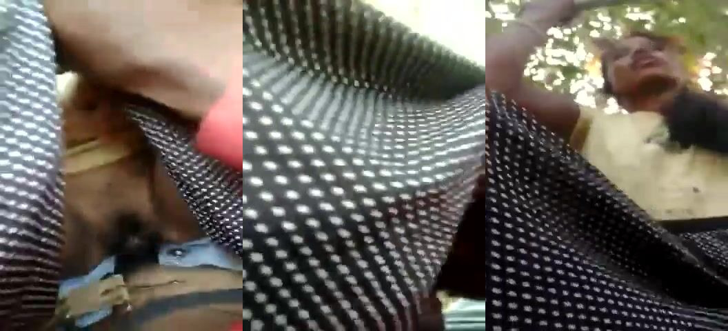 South Indian village lovers spicy outdoor sex in forest