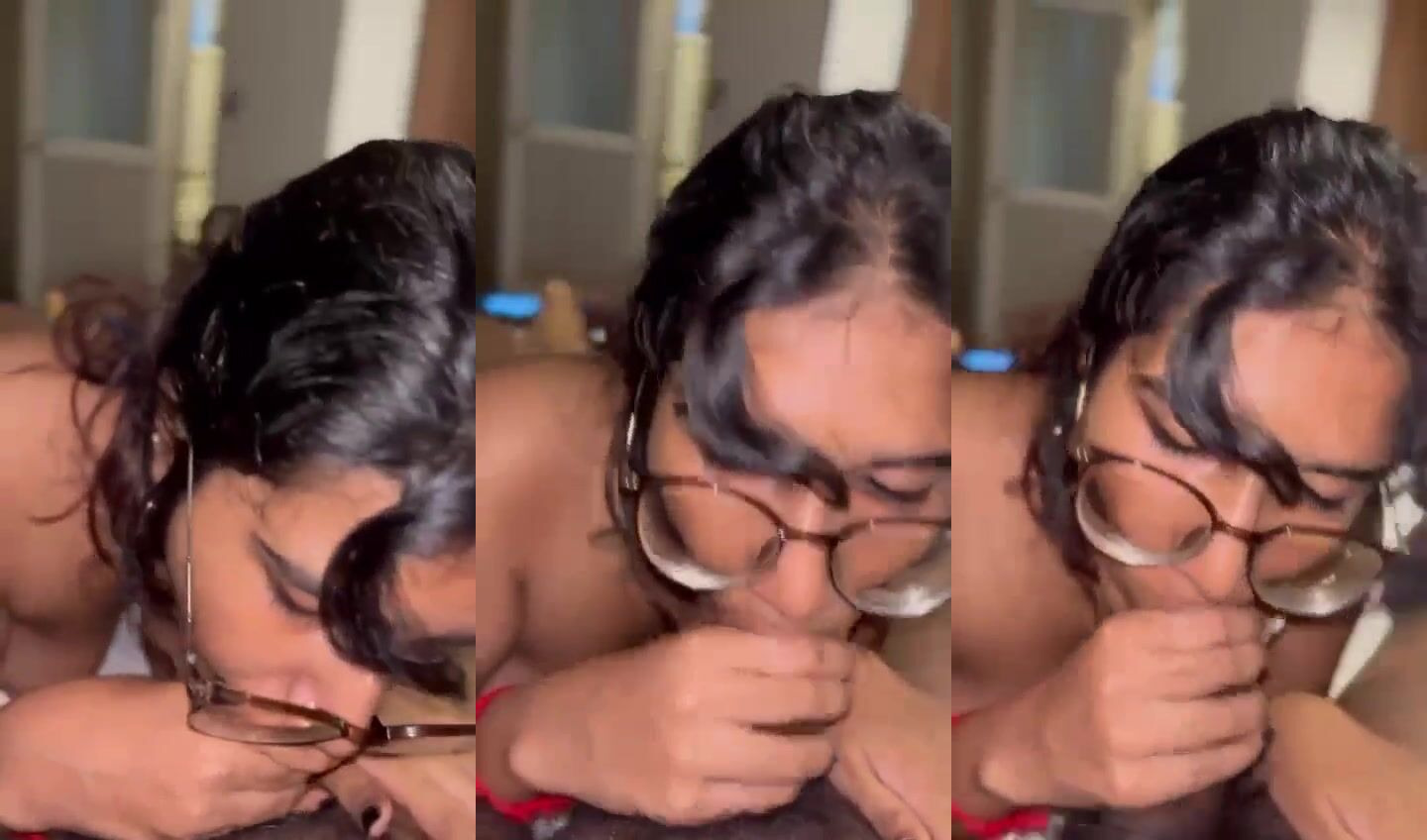 Stunning deepthroat MMS of horny college Topper girl
