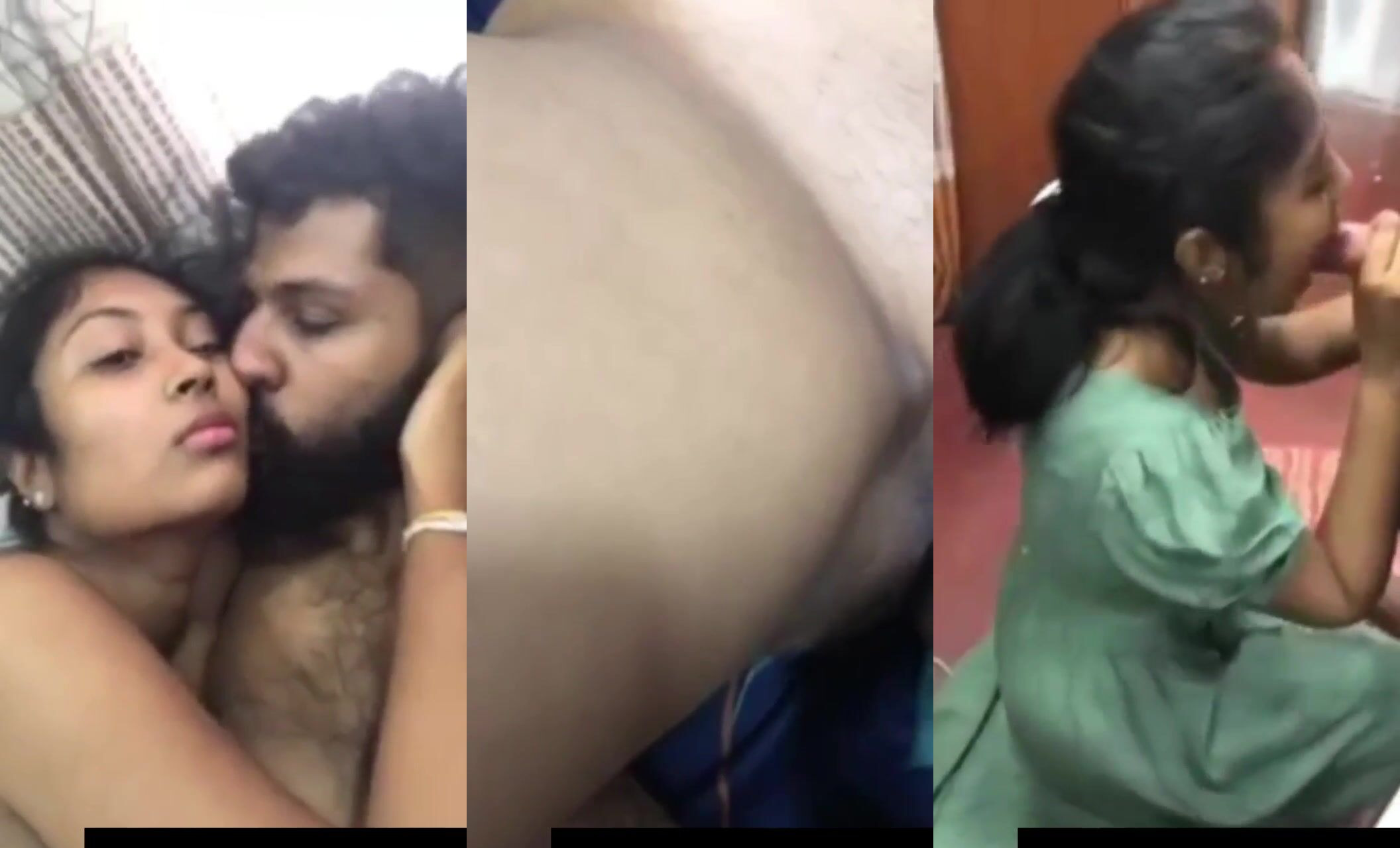 Tamil horny lovers romantic kissing and fucking porn mms