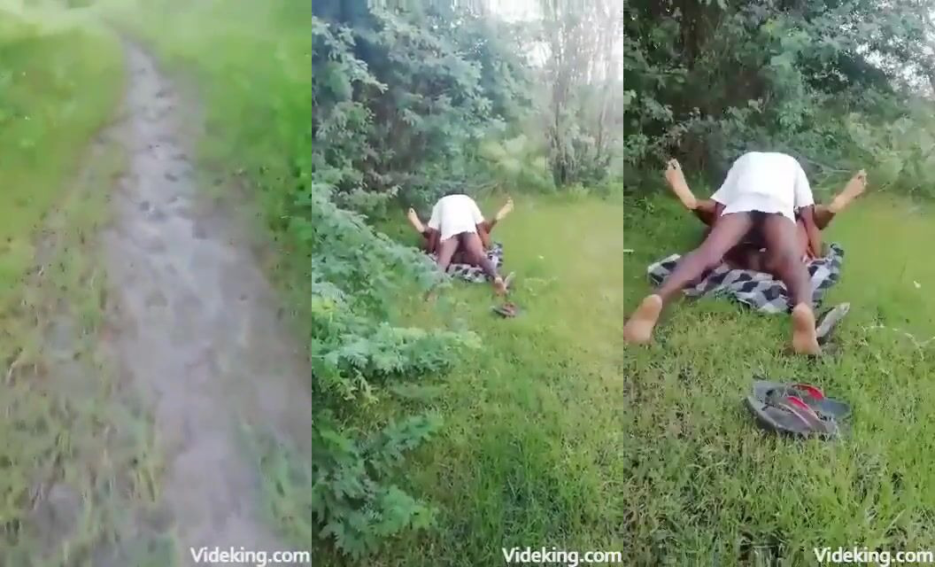 Tamil village aunty caught during fucking with local uncle in forest