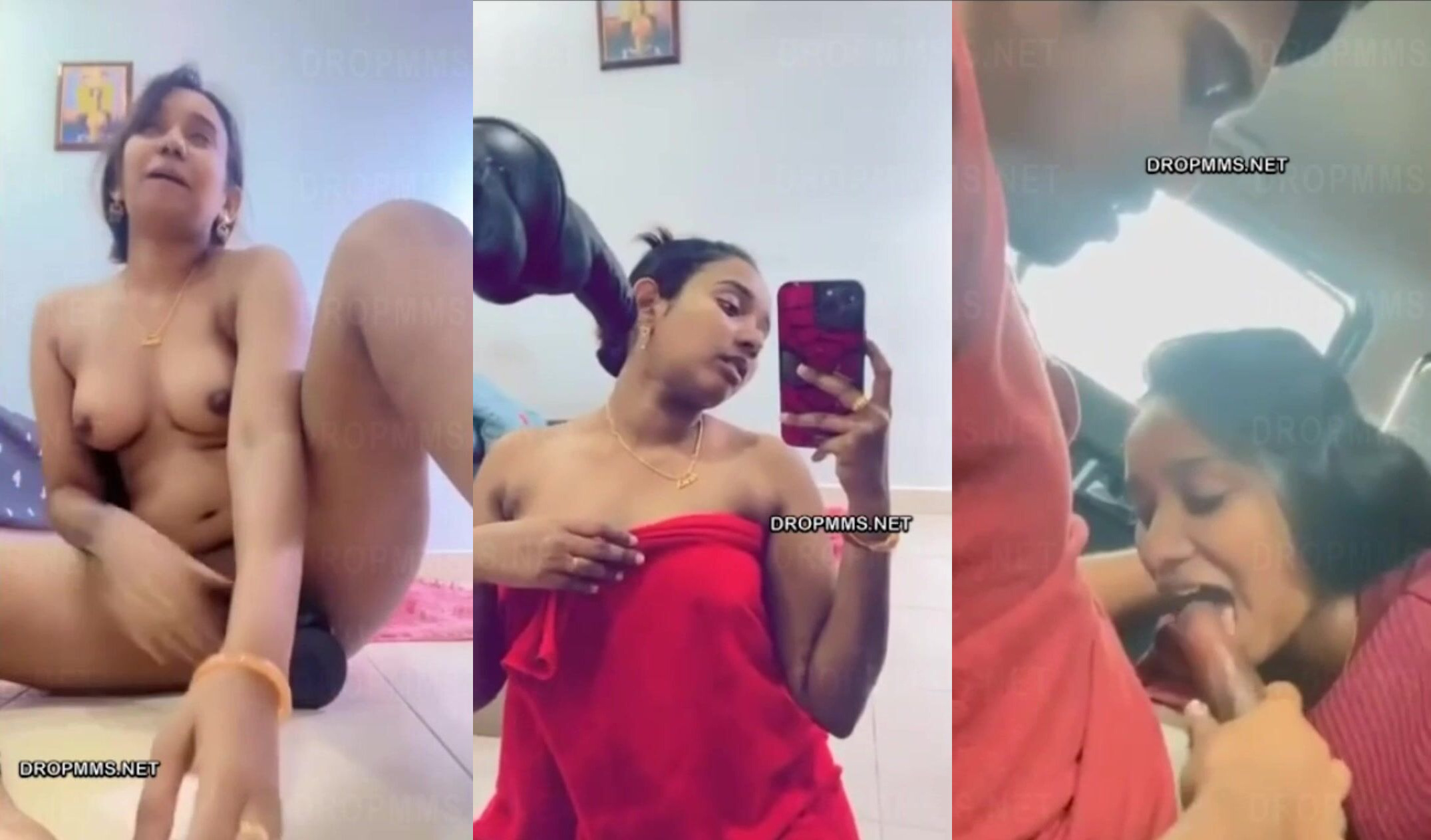 Tamil Young Slutty Girl Sucks Dildo With Nude Show & Car Sex