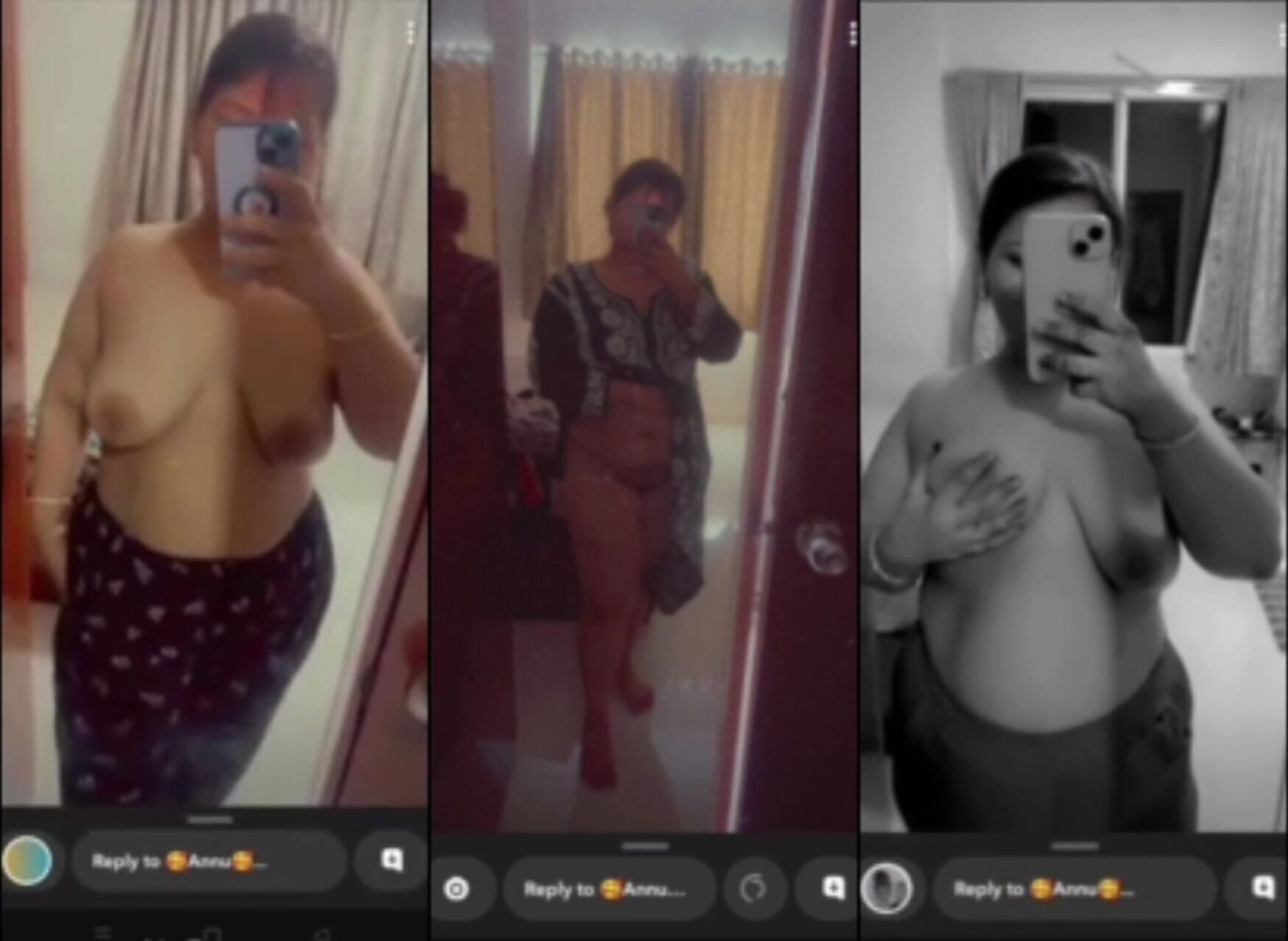 Tanker boobs horny girl hot nude Snapchat clips