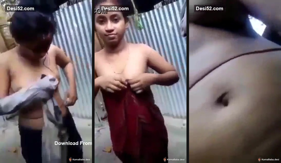 Village girl dressing after bath video | Village girl dressing after bath video captured by peeping tom using a spycam inside the bathroom. The guy sets up a cam in his neighbor girls’ bathroom to get the view of her nudity captured.