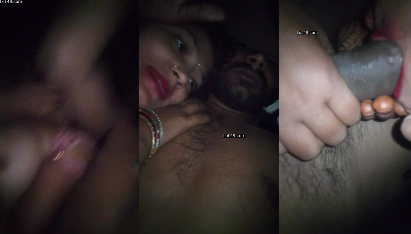 Village married couple night sex wife blowjob and kissing - Watch Free