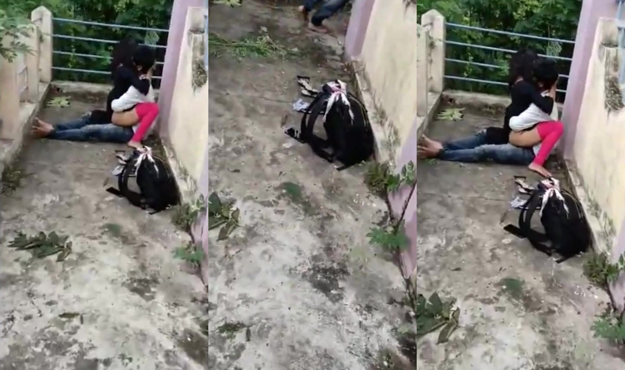 Viral Desi College Lovers Caught Fucking Outdoor