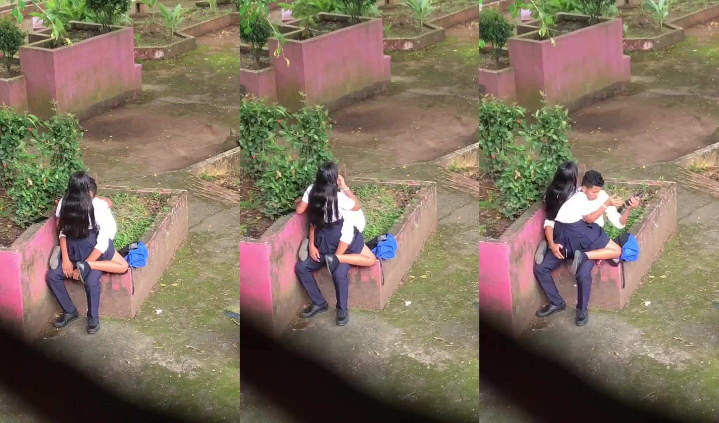 Viral desi mms of horny college couple hot fucking in public park