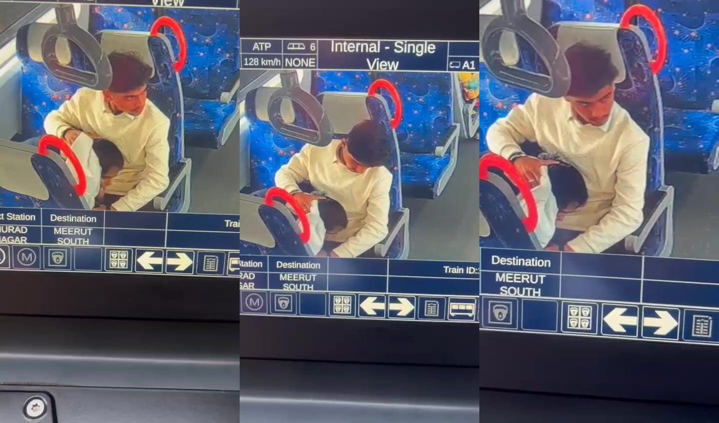 Viral mms of the Meerut couple blowjob in metro train