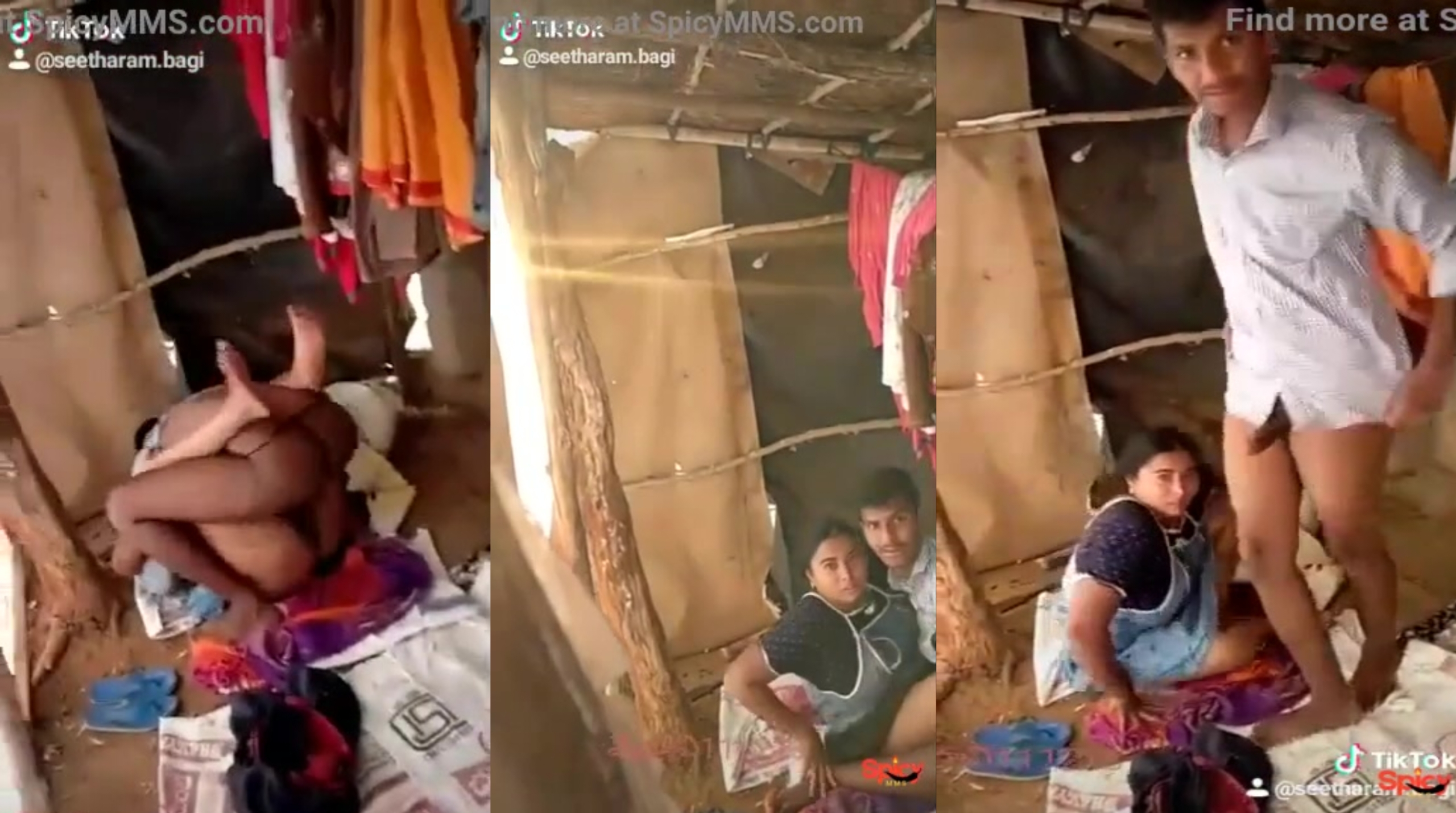 Viral TikTok XXX of Desi village bhabhi caught with lover