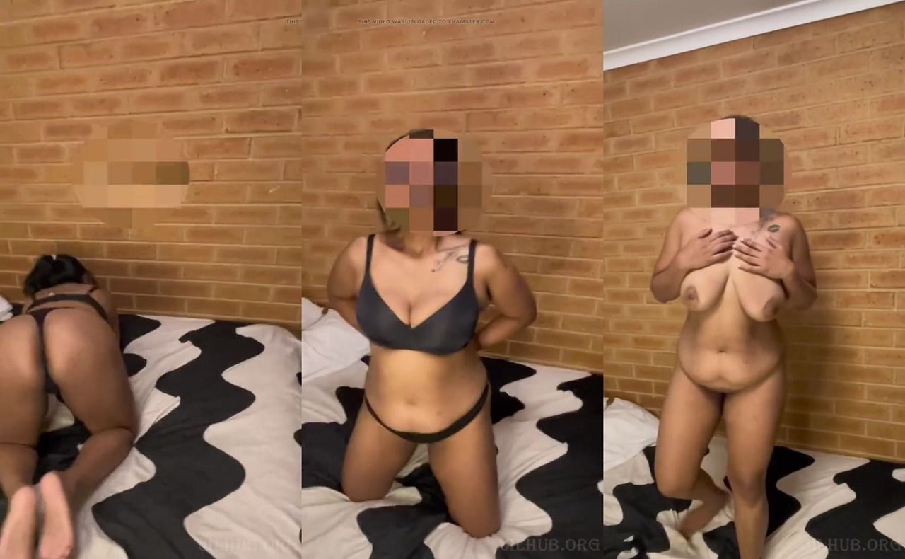 chubby sri lankan girl undressing on bed infront of her boyfriend