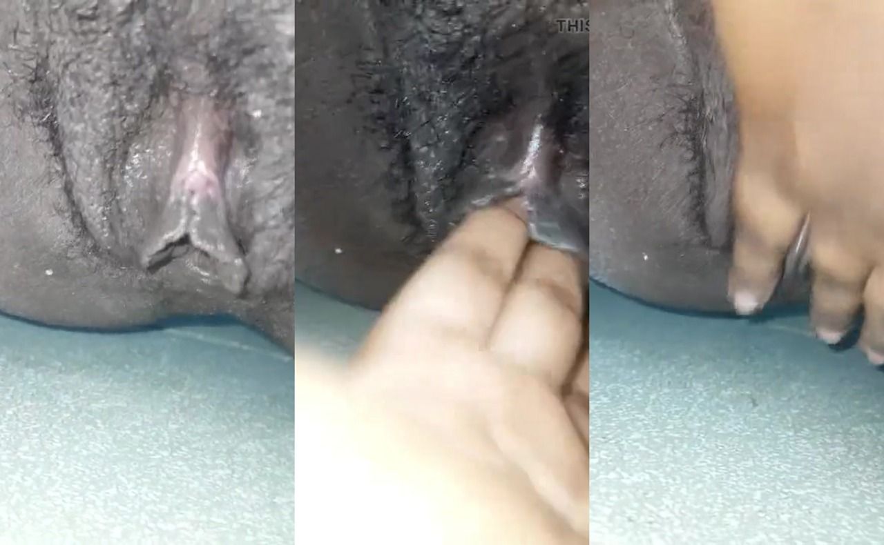 Hot girl fucking with hands