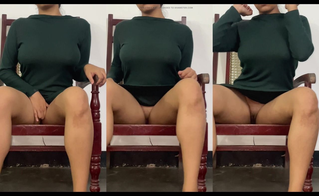 Black dress girl sitting in public with no panties showing pussy