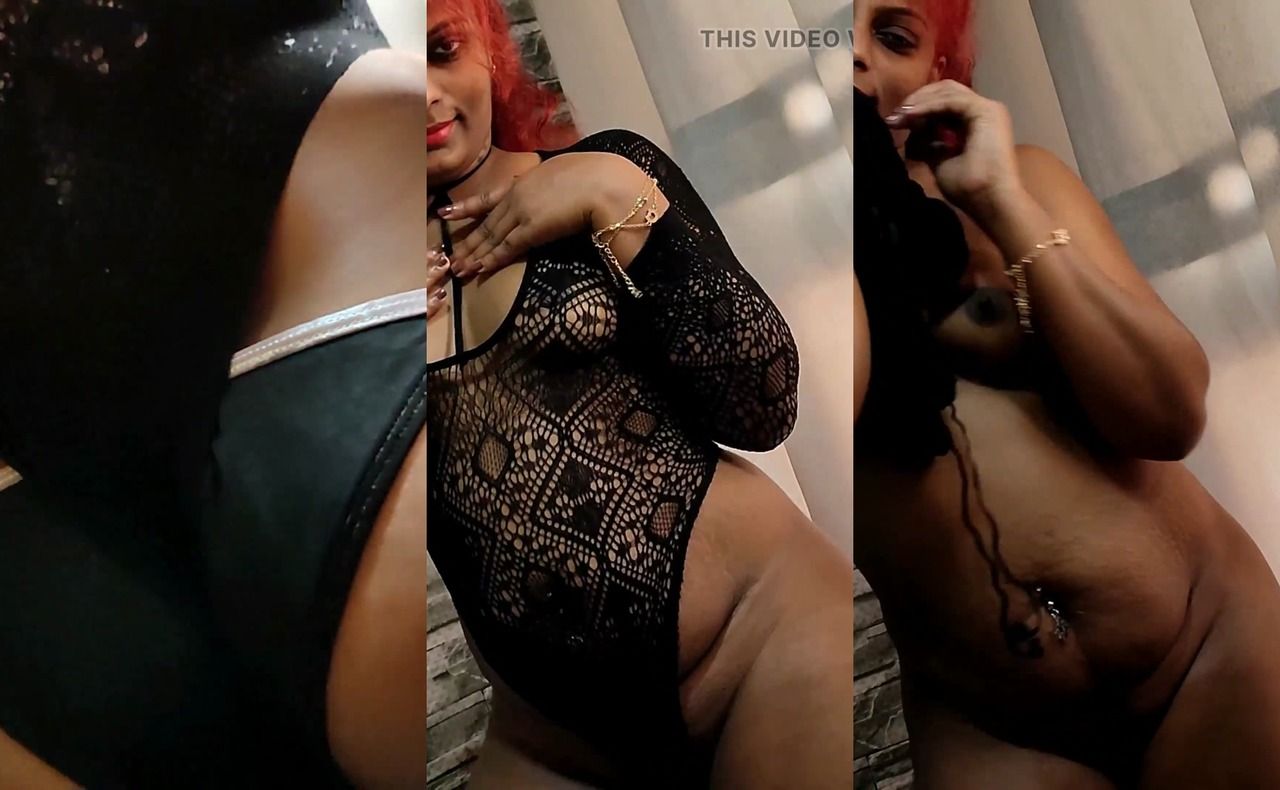 super hot black queen sexy try on haul