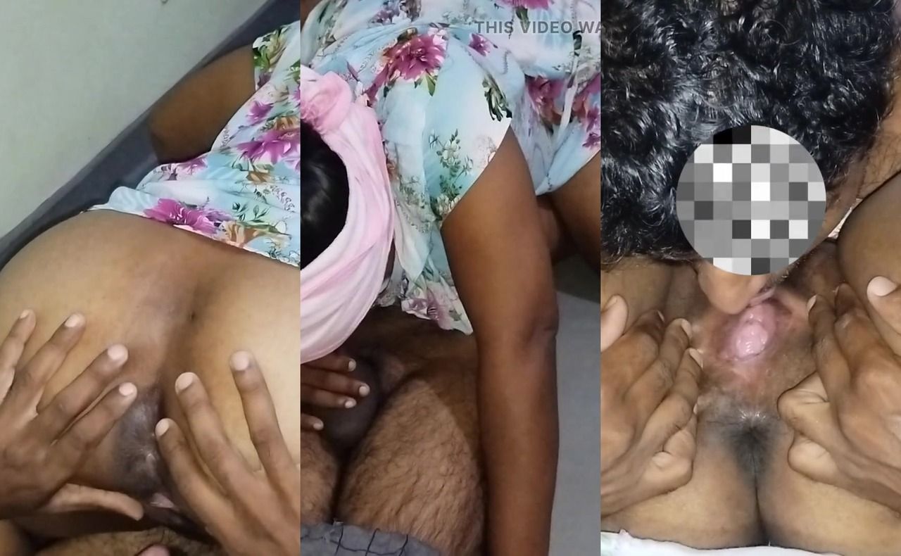 Sri Lankan couple suck each other pissy and dick in 69 position