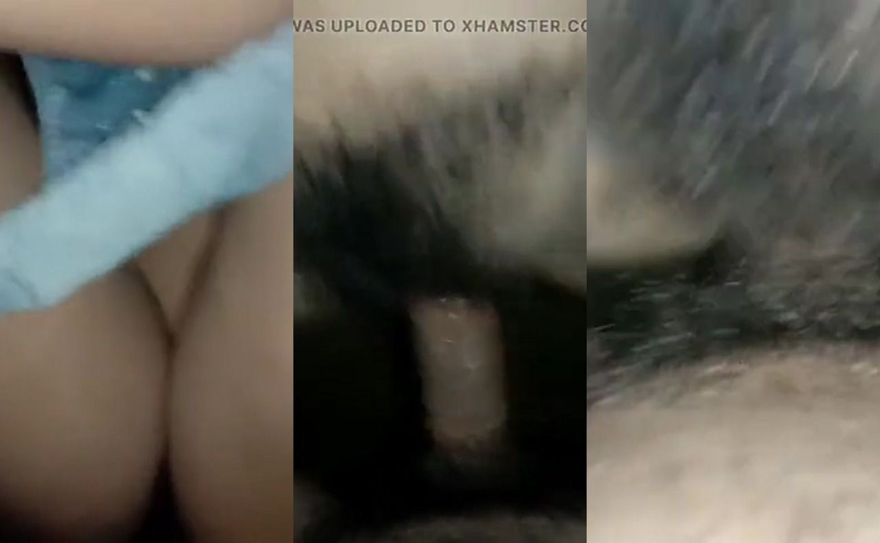 Water is leaking from the pussy of the school girl.