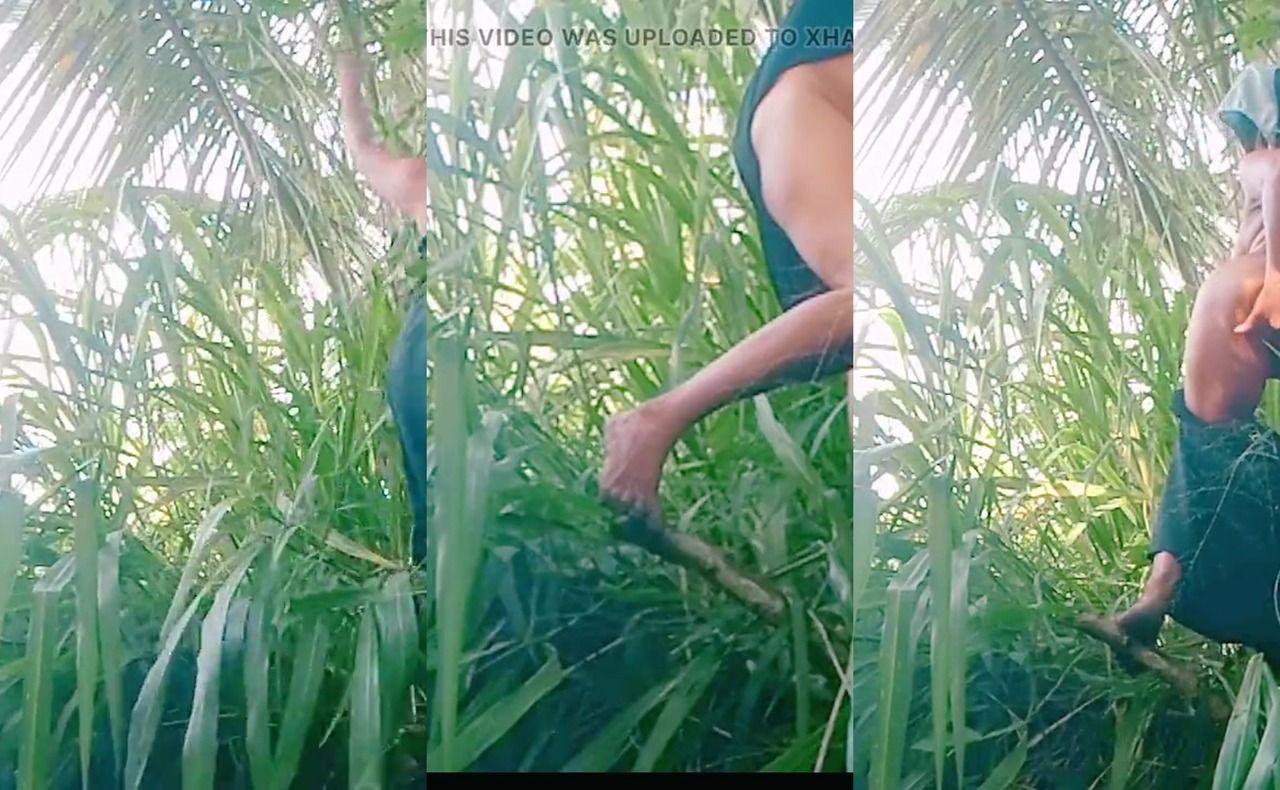 Sri Lanka jungle lady, Sri Lankan village women showing her sexy body in the jungle. Asiyan hot lady outside sexy video hot lady