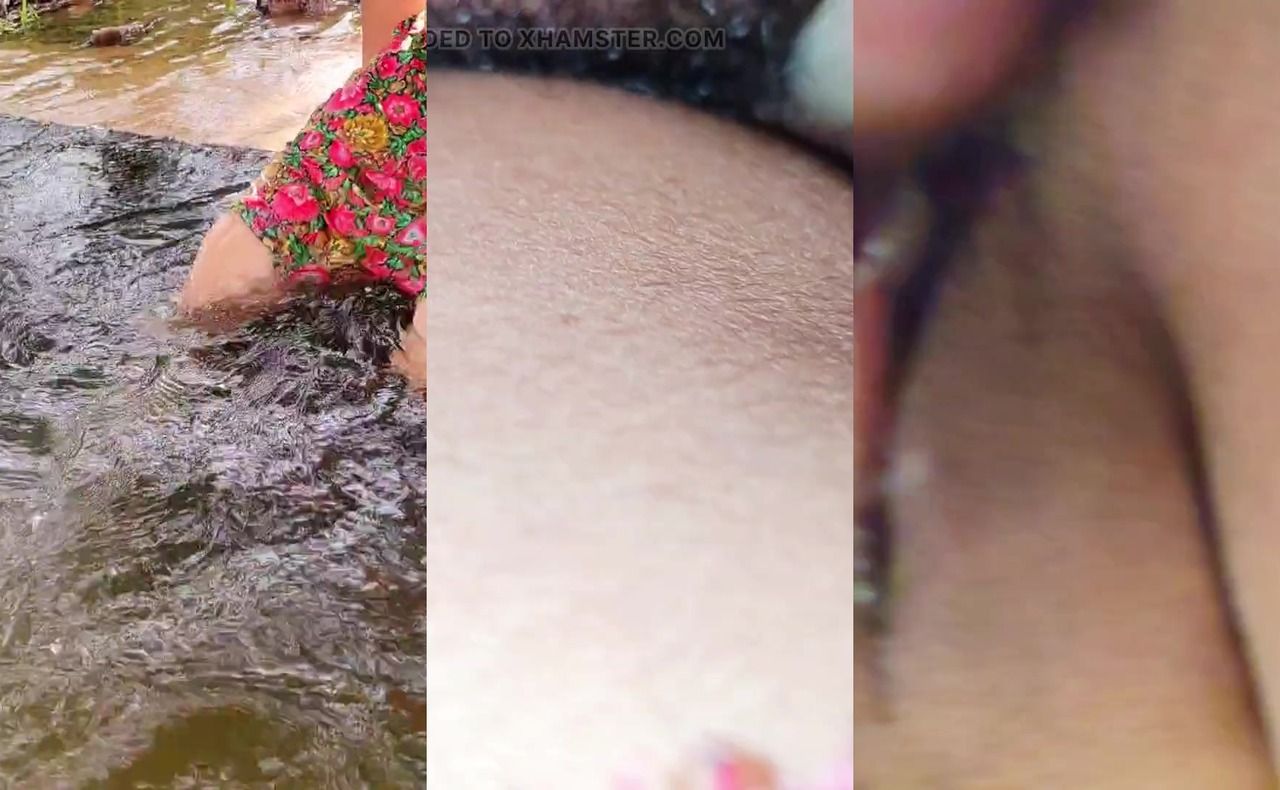 Sri lankan new girl friend fucking outdoor ,big ass ,cumshot