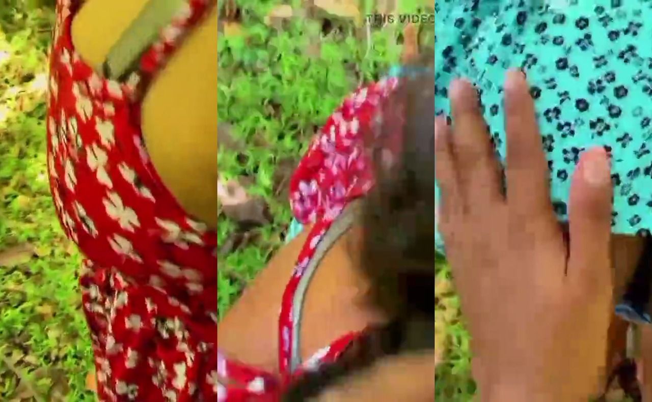 Fuck my boyfriend ..in my garden