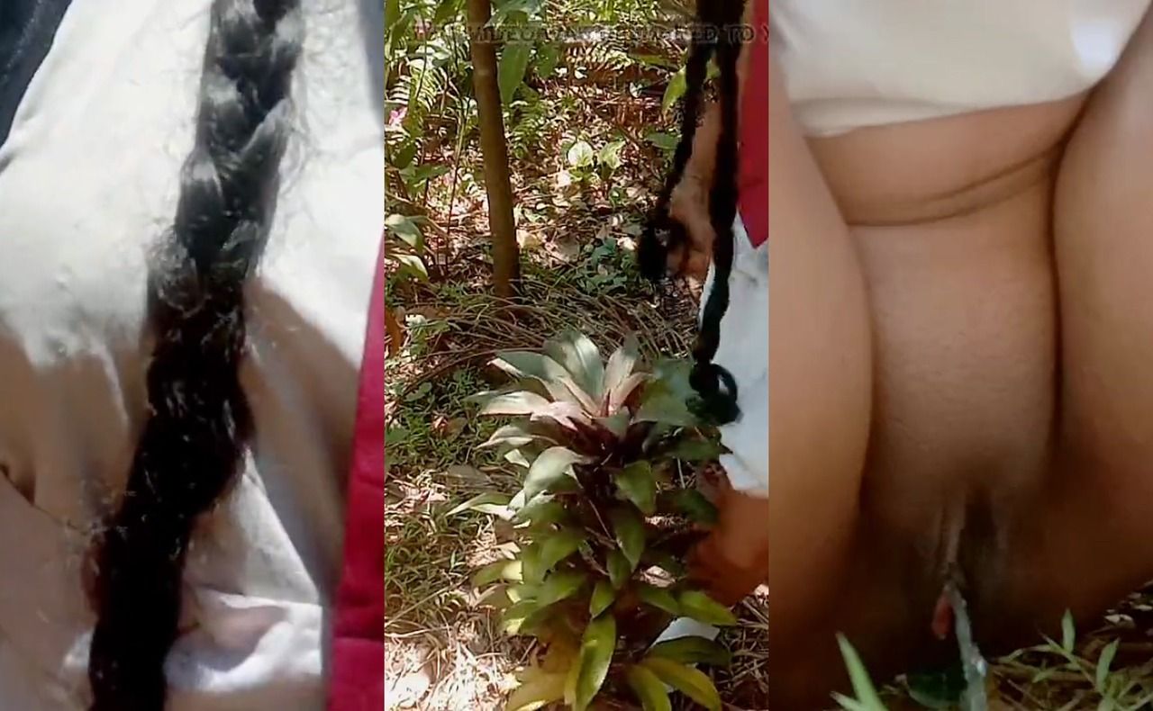 Srilankan school girl pipy outside.srilankan beautiful young girl shoving her privet area in outside.asian women sexy video.