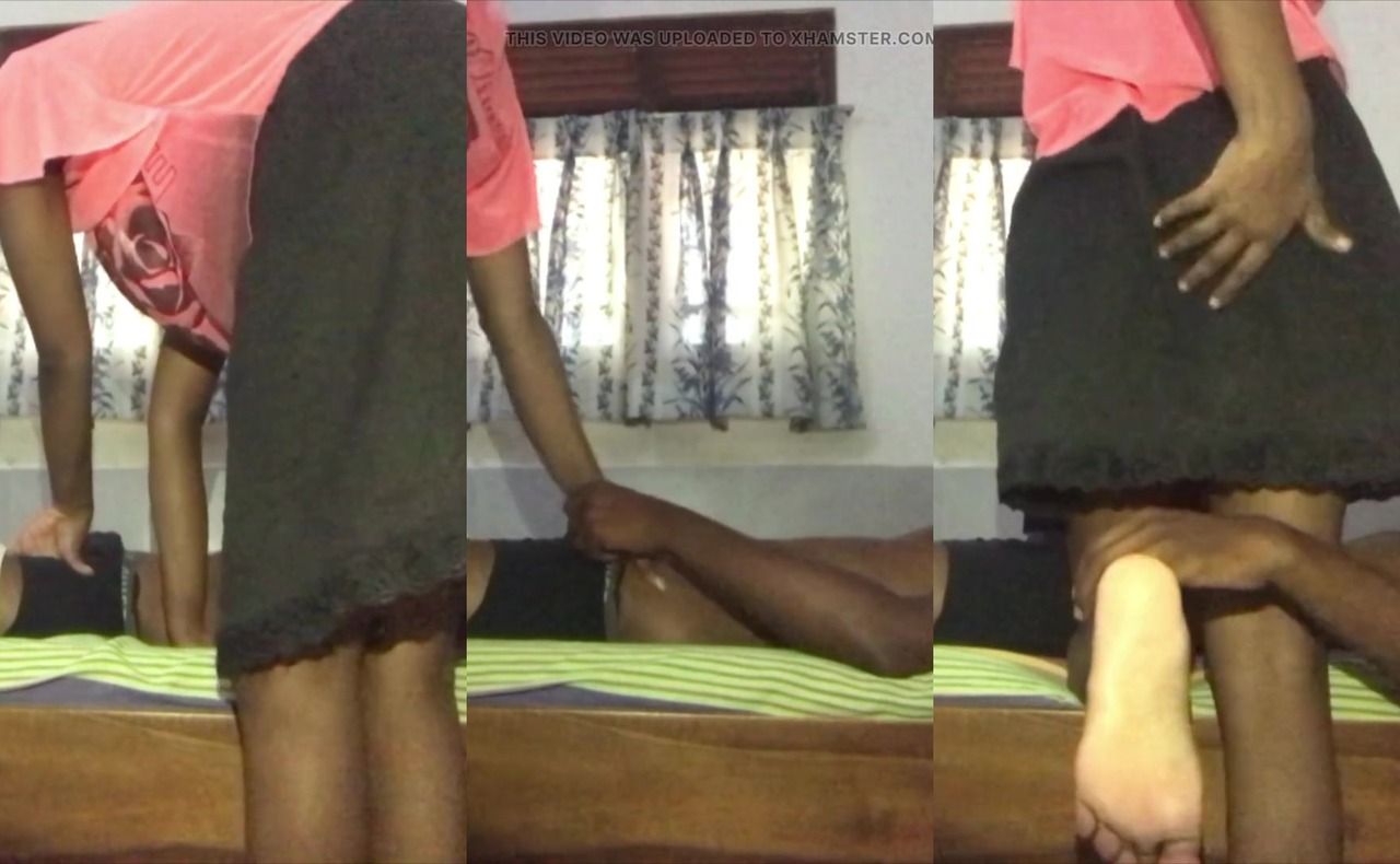 Srilankan hot neighbor wife cheating with neighbor boy