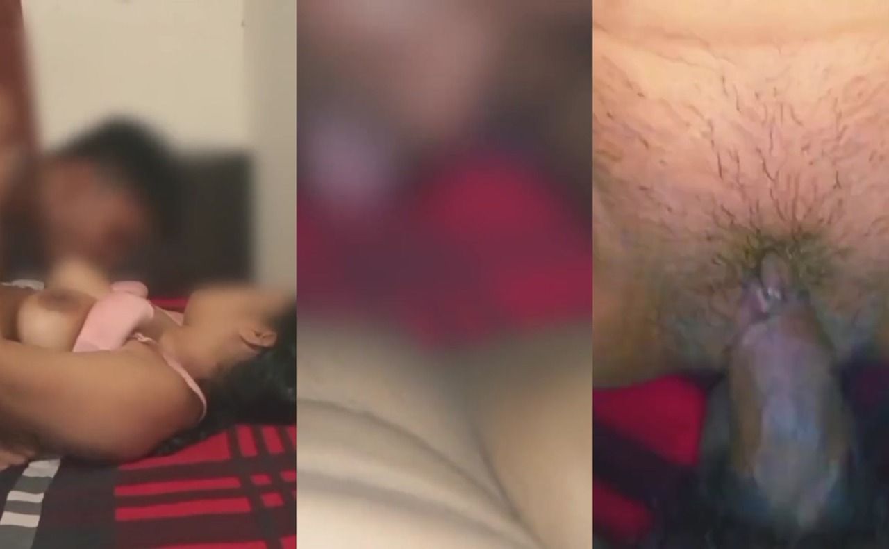 Srilankan cute couple hard fuck bedroom big boobs girl