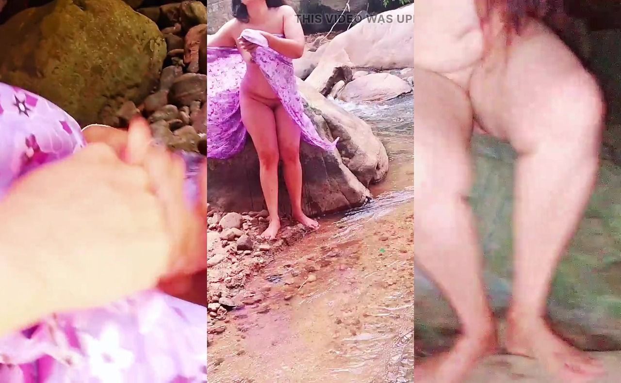 Chut went to the river with the boy and kissed outside
