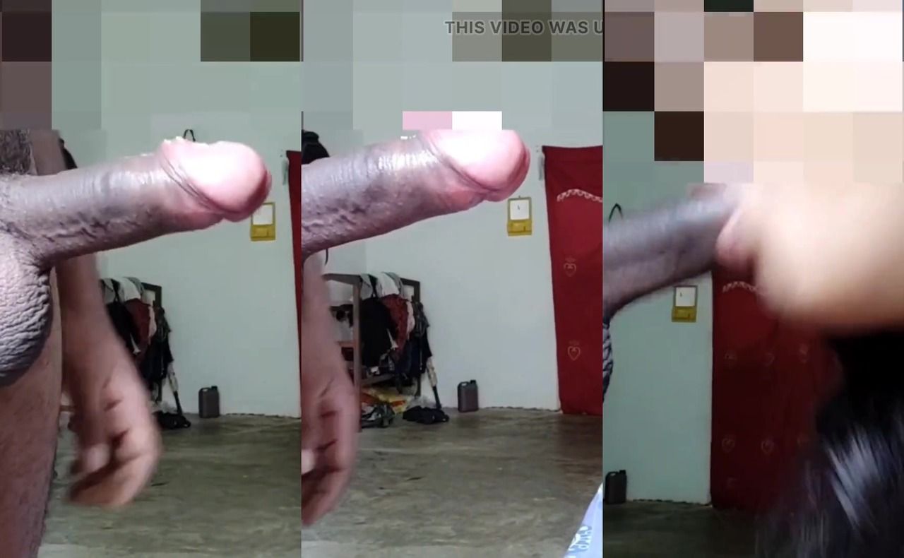 Sri lankan girlfriend gets a mouth full of cum