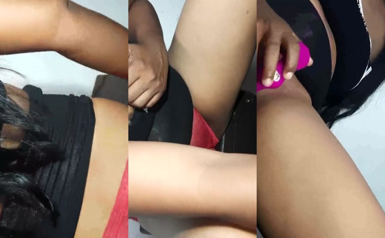 Pink pussy Sri Lankan fingering girl who did this special video for her boyfriend!