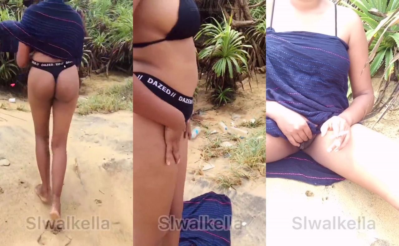 Sri lankan girl beach fun - Free Online