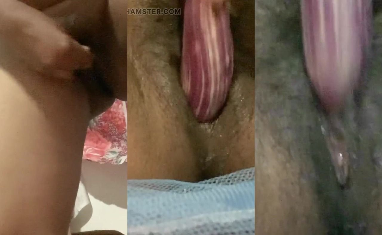 Put the eggplant in my pussy.oh yes fuck me baby 2023 solo girl