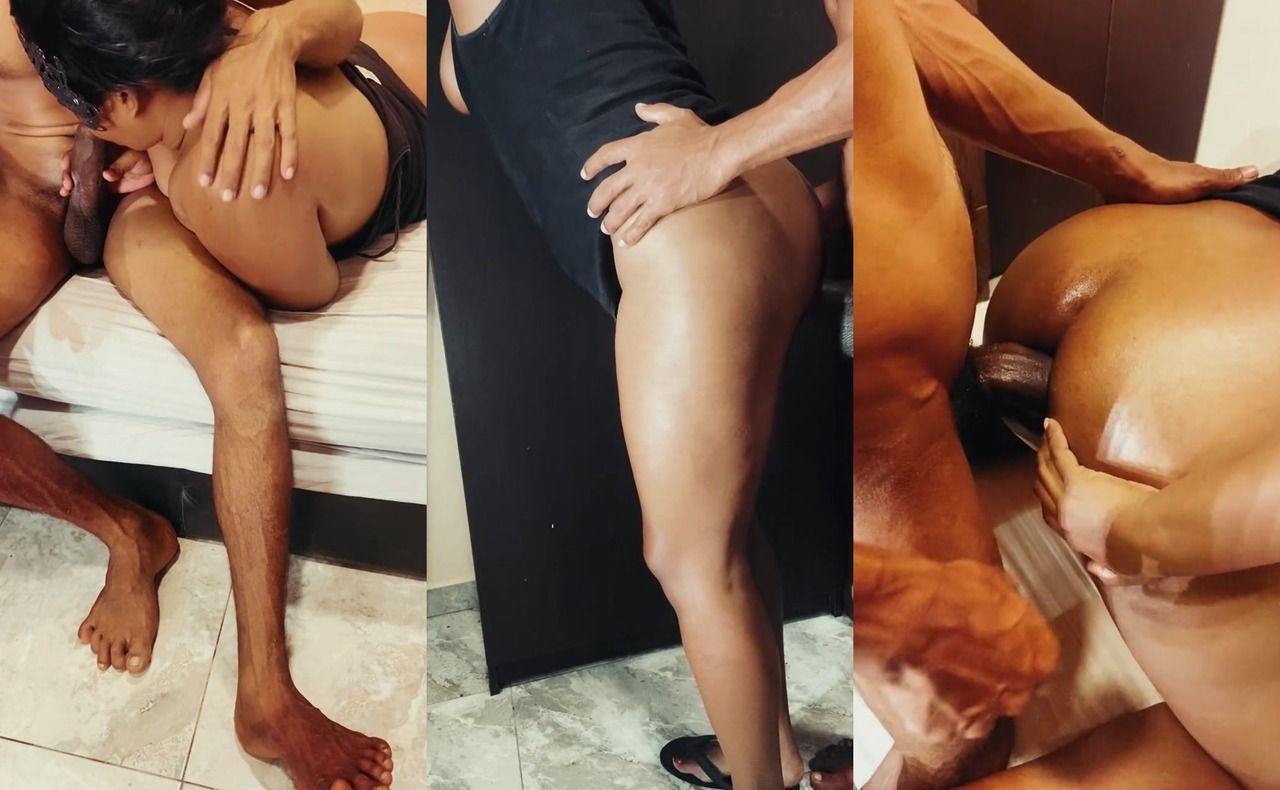 Sri lankan roshelcam - Threesome Two Monsters Big Ass Anal Fuck House Wife - Free Watch Online